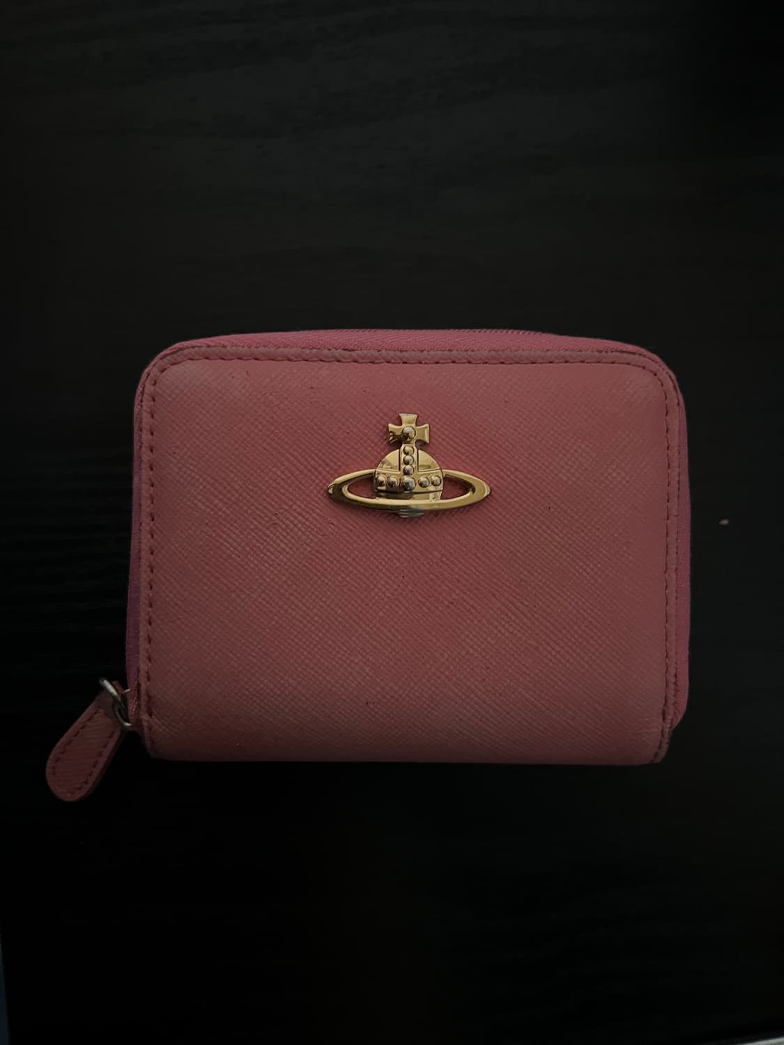 비비안 웨스트우드 코랄핑크 카드지갑  상품이미지1