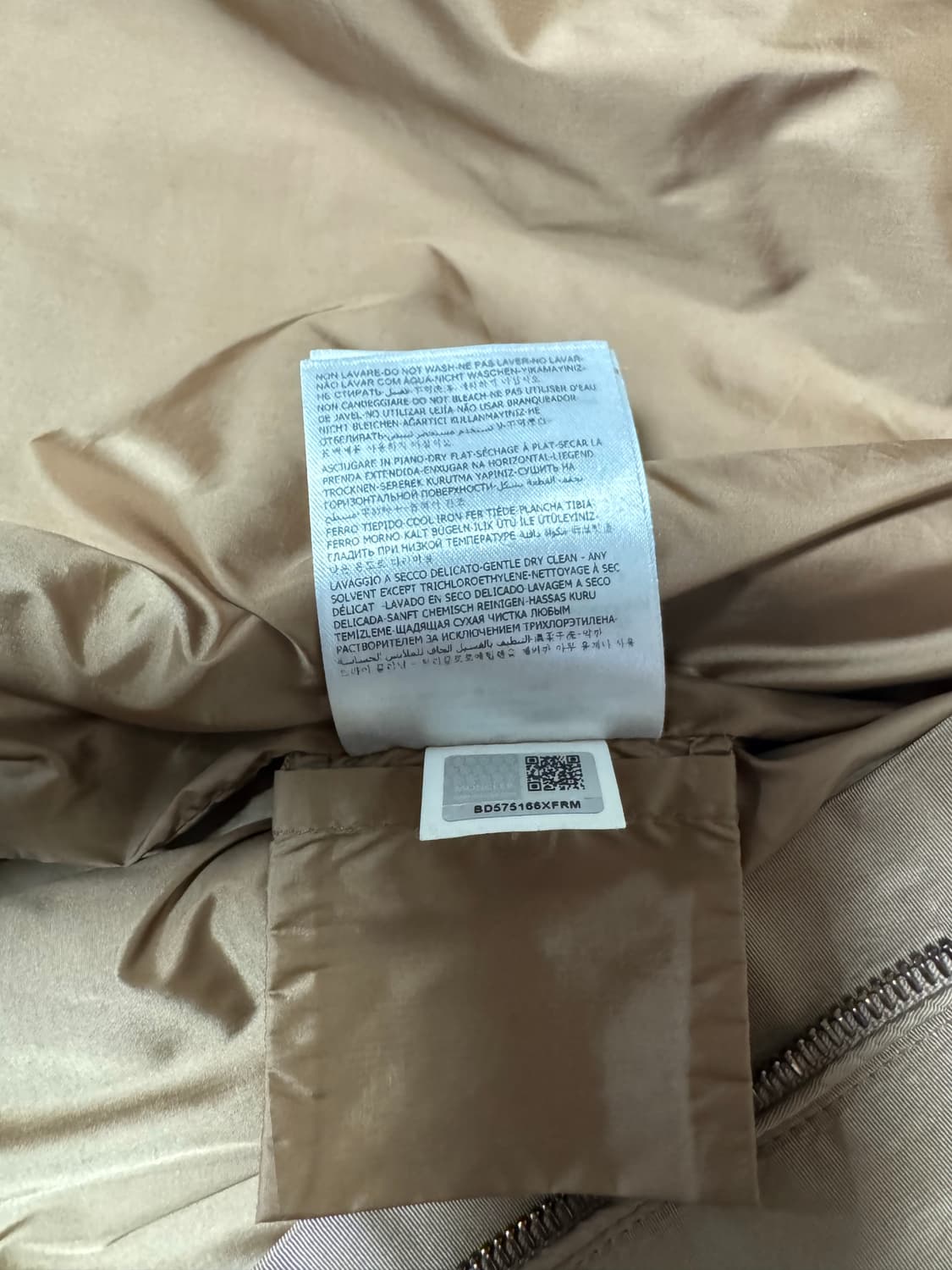 몽클레어 프리미어 여성 야상 자켓 브라운 상품이미지6