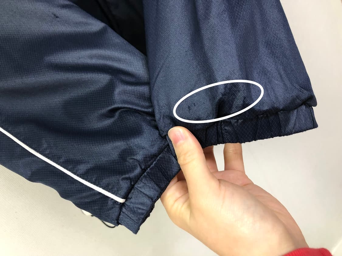 챔피온 오버핏 패딩 플리스 바람막이 자켓 _ 네이비 상품이미지9