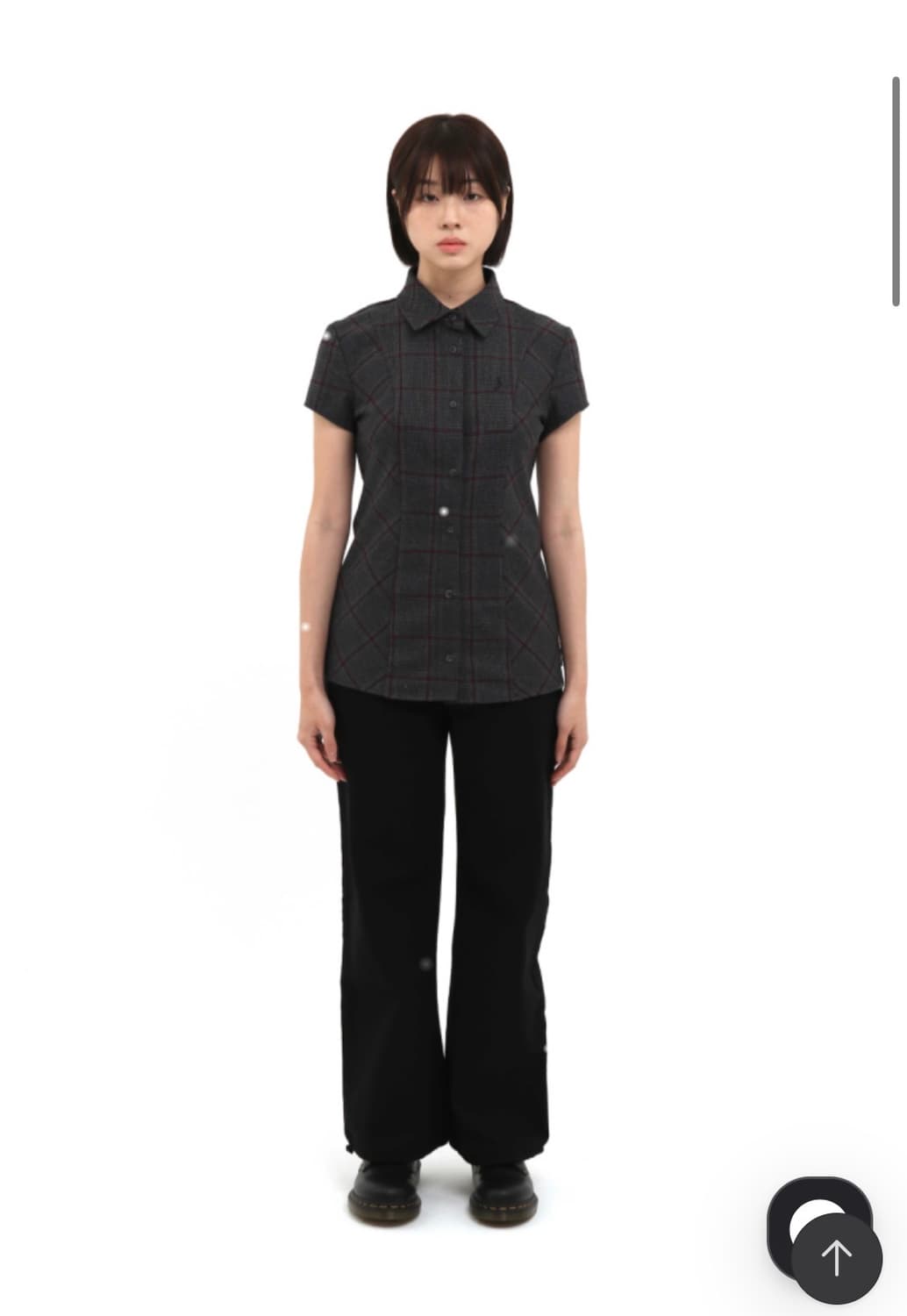 사파리스팟 checked half line shirts 상품이미지3