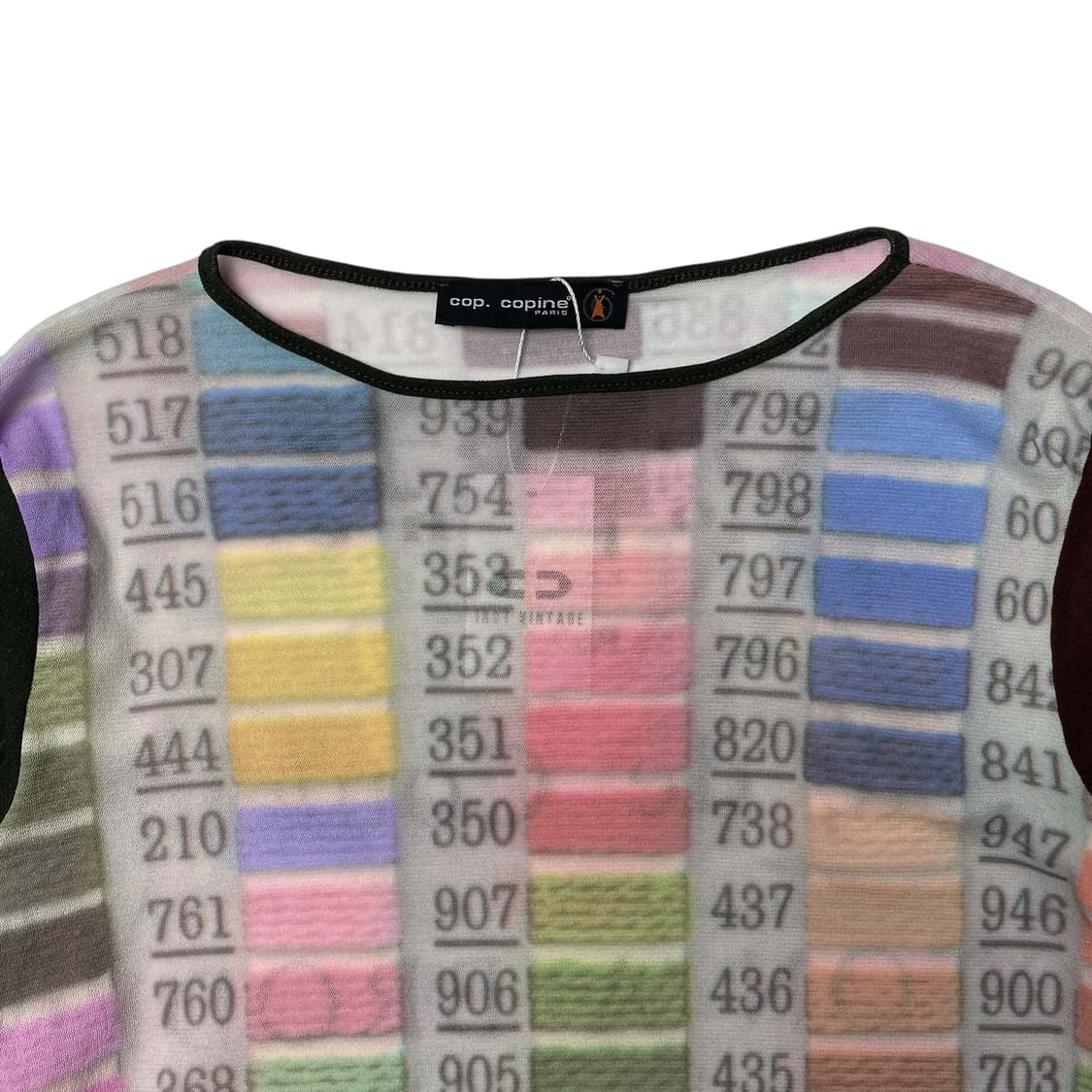 Cop copine 'color finder' 메쉬 탑 상품이미지3
