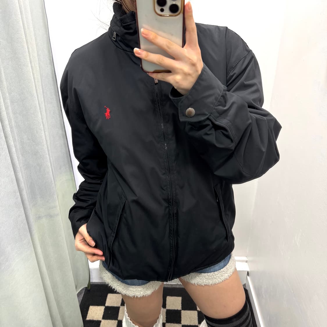 폴로 블랙 폴리쉘 페리 자켓 상품이미지2