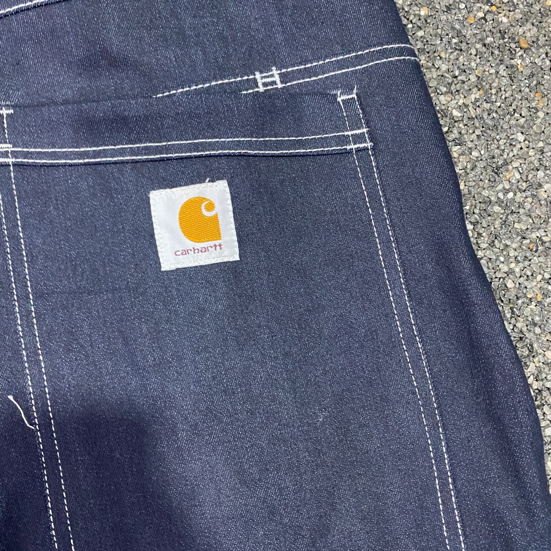 칼하트 와이드 생지 빅포켓 스티치 데님 팬츠 B3769 상품이미지4