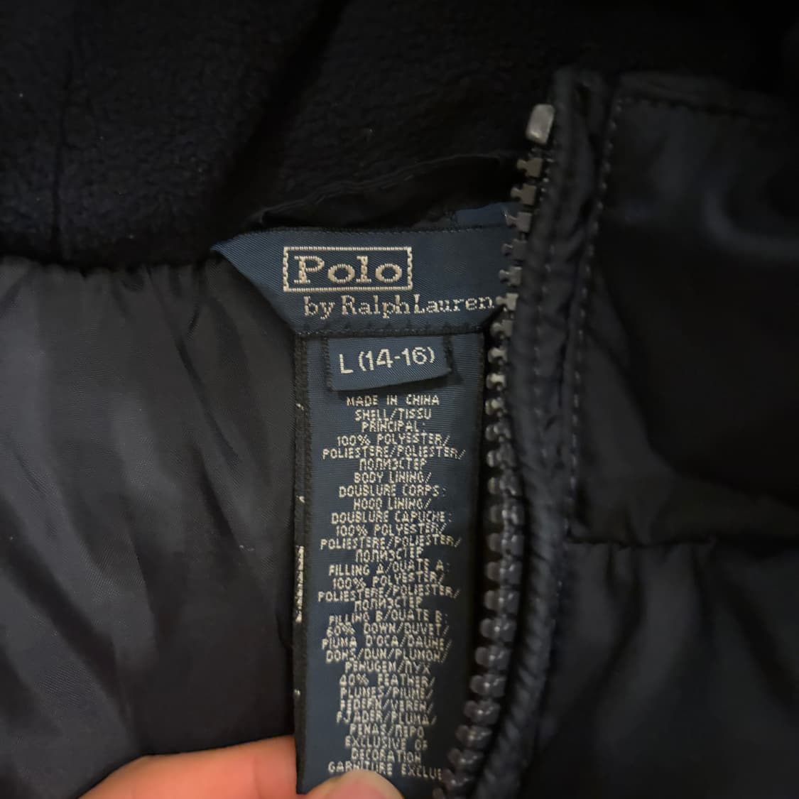 폴로 랄프로렌 빅포니 패딩 상품이미지3