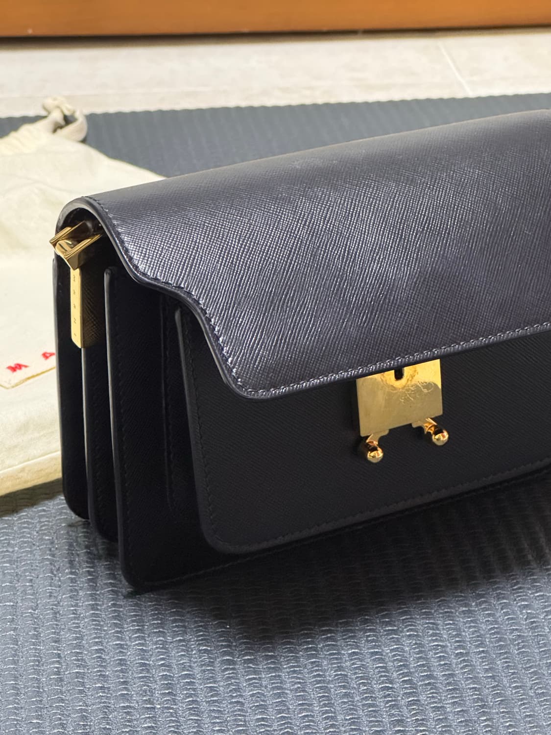 마르니 트렁크백 미니 사피아노 상품이미지4