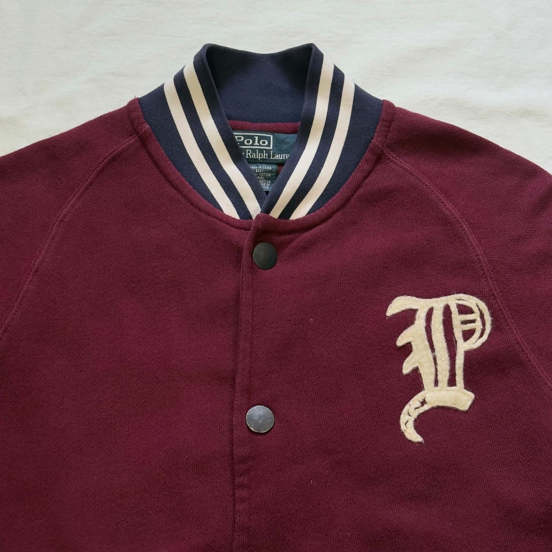 폴로 랄프로렌 하프집업 바시티 자켓 상품이미지2