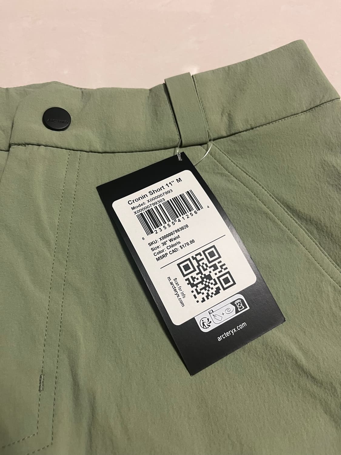 아크테릭스 크로닌 클로리스 11인치 30사이즈 상품이미지3