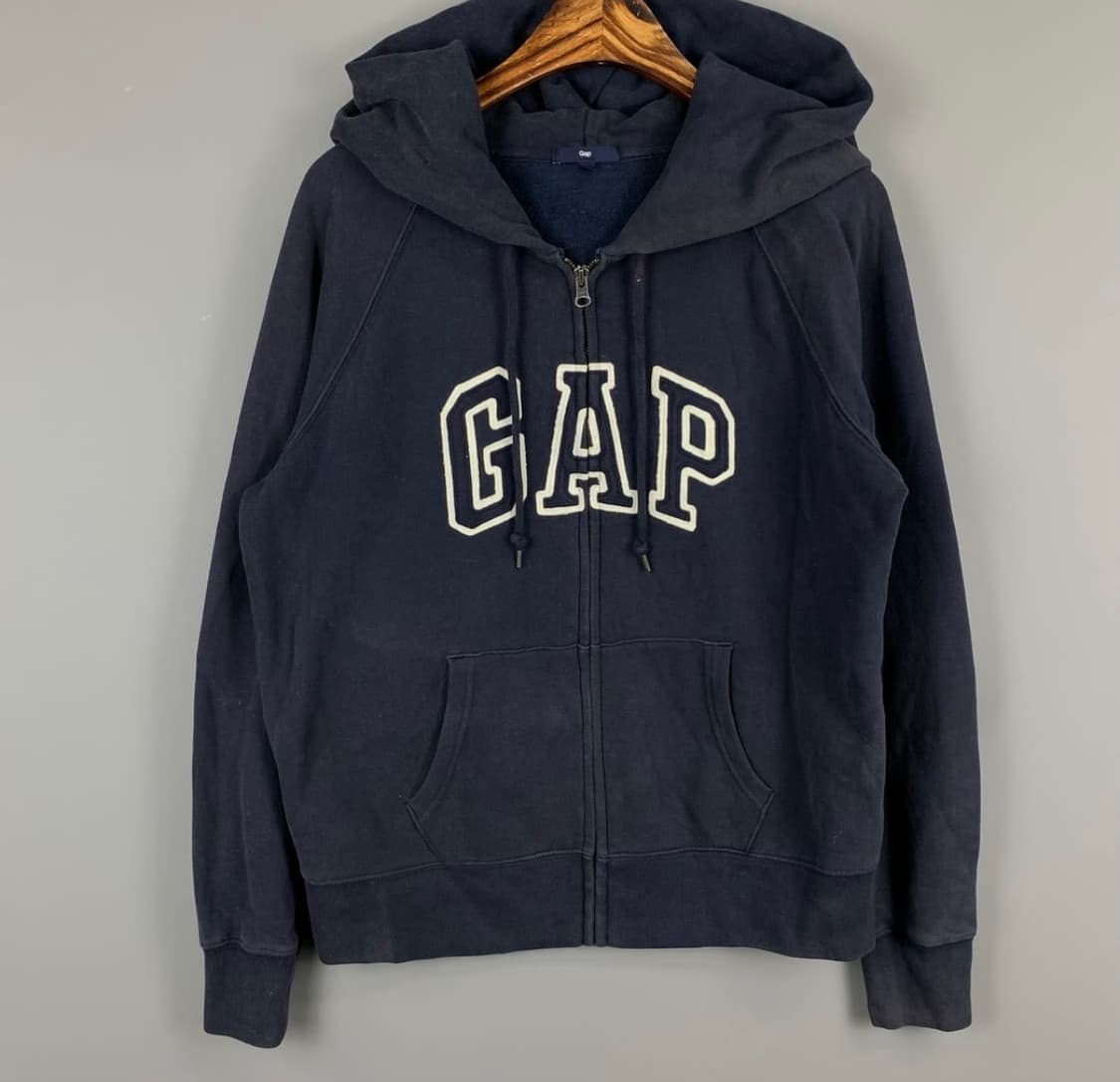 Gap 네이비 후드집업 상품이미지1