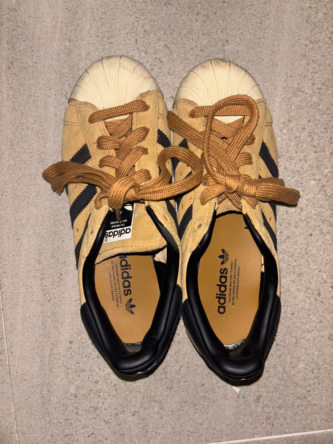 아디다스 슈퍼스타 82 브라운 블랙 상품이미지2