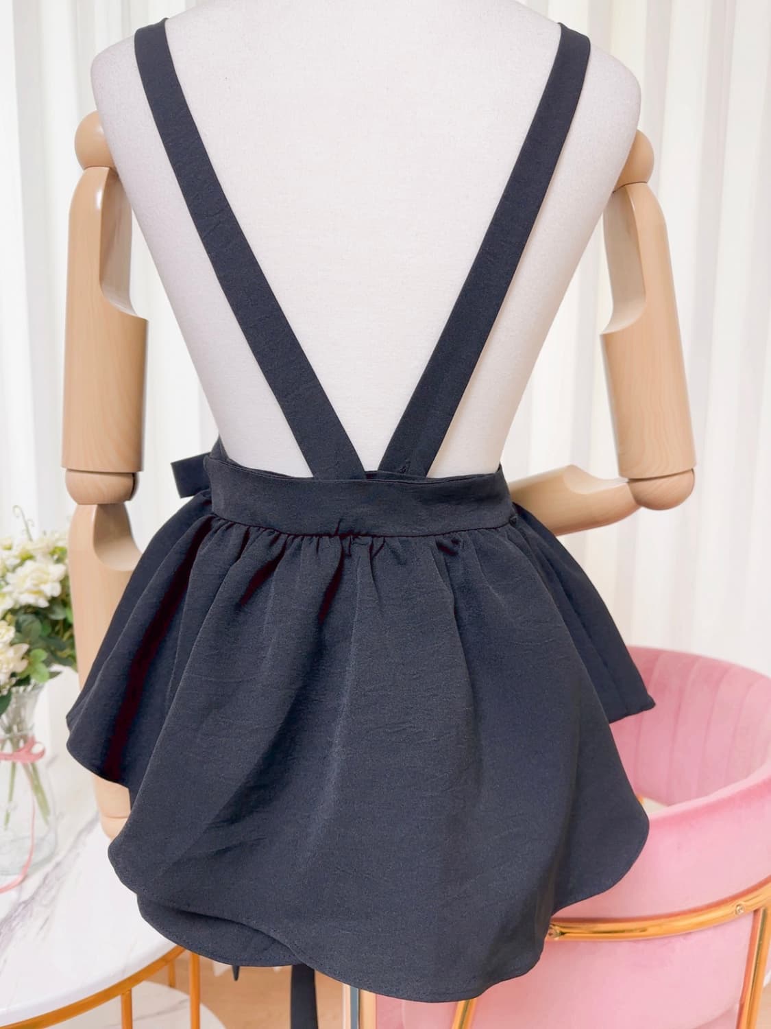 리본  프릴 뷔스티에 블라우스 상품이미지8