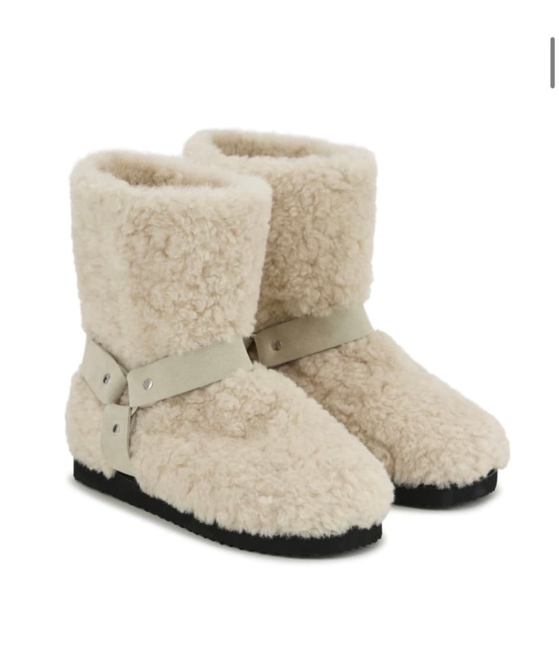 다이닛 폼폼 퍼부츠 베이지 240~250 상품이미지2