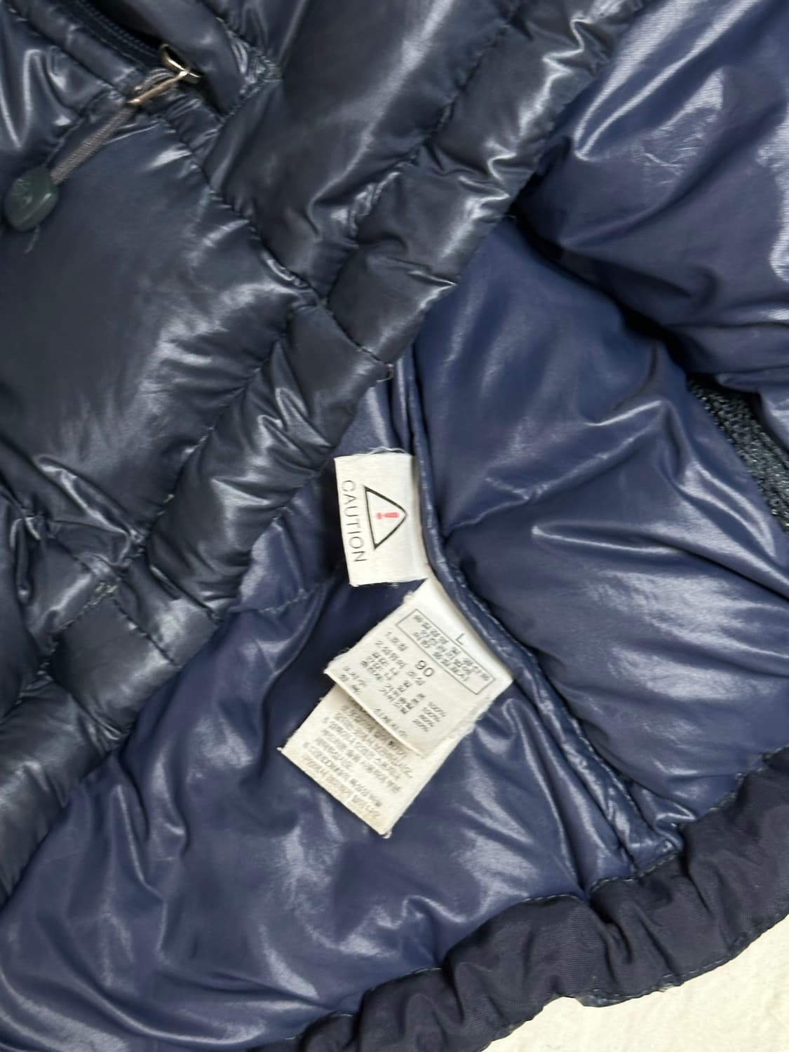 노스페이스 700 구스다운 경량패딩 네이비 90 스몰여성 상품이미지10