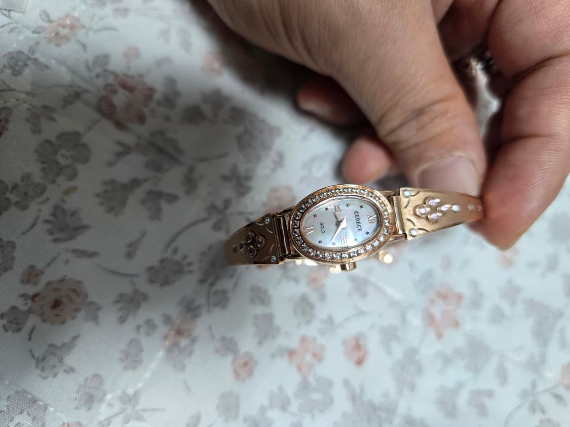 14k 로즈골드 팔찌 시계 상품이미지7