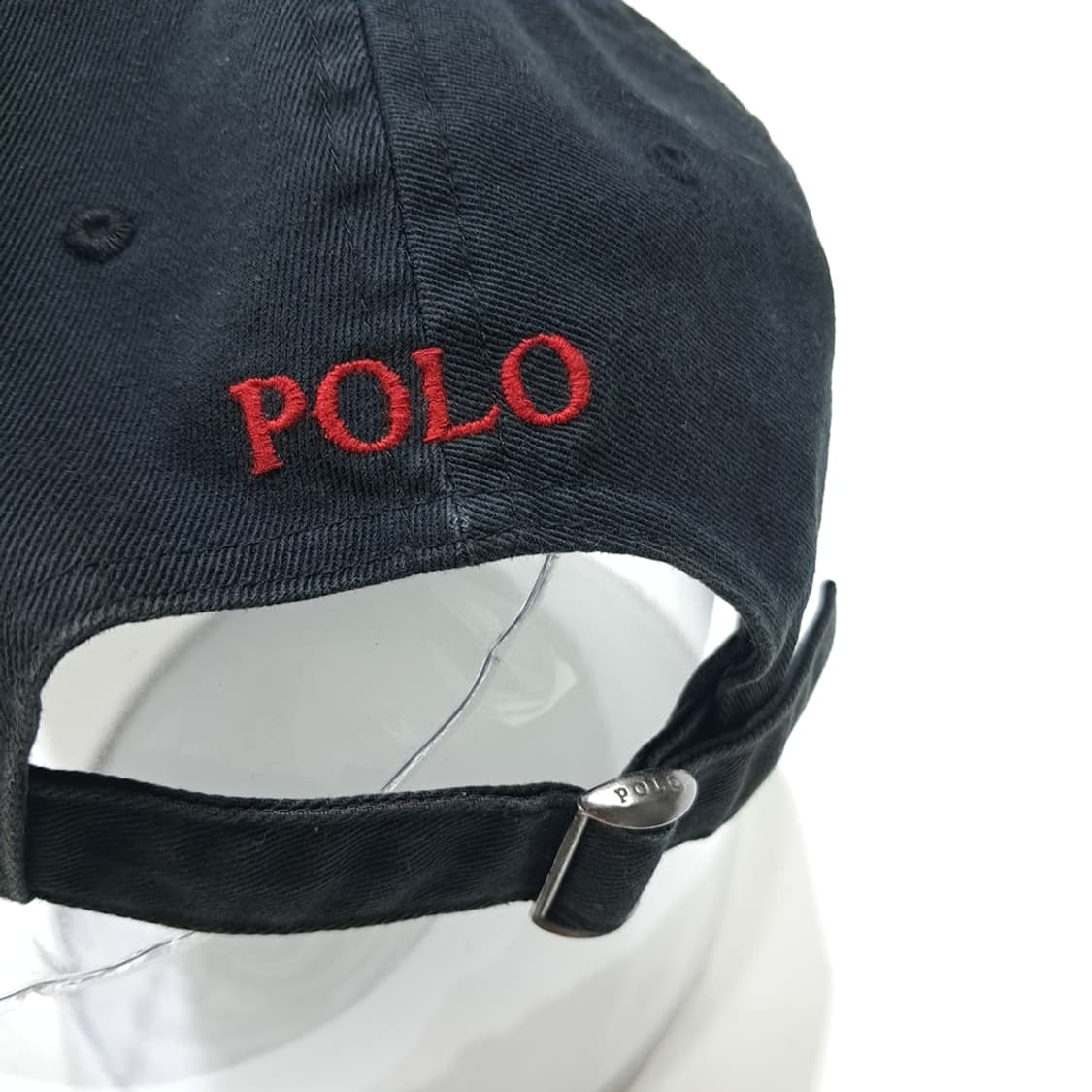 CL330 폴로 코튼 레드포니 네이비 볼캡 모자 상품이미지6