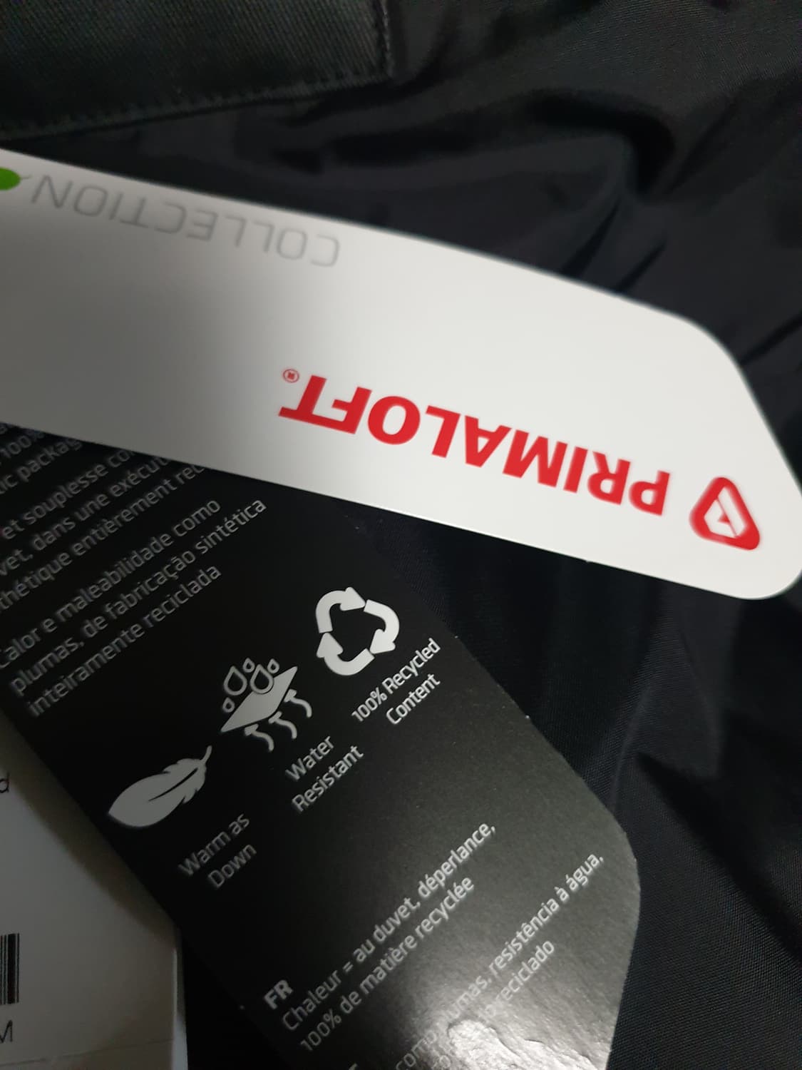 (새상품) 프레드페리 왁스코튼 패디드 사파리 후드 점퍼 블랙 (M) 상품이미지6