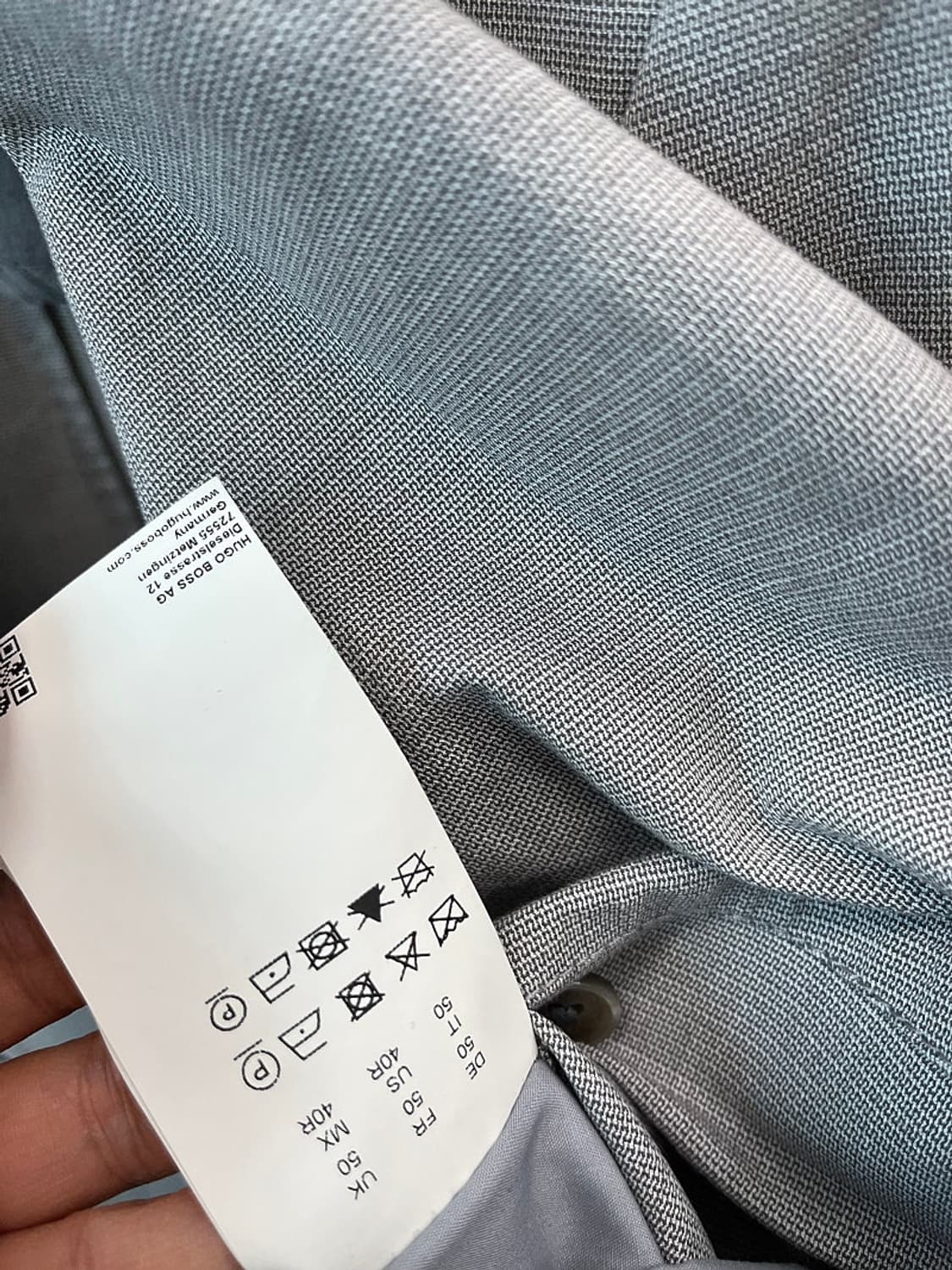 105) 휴고보스 그레이 봄자켓  상품이미지4