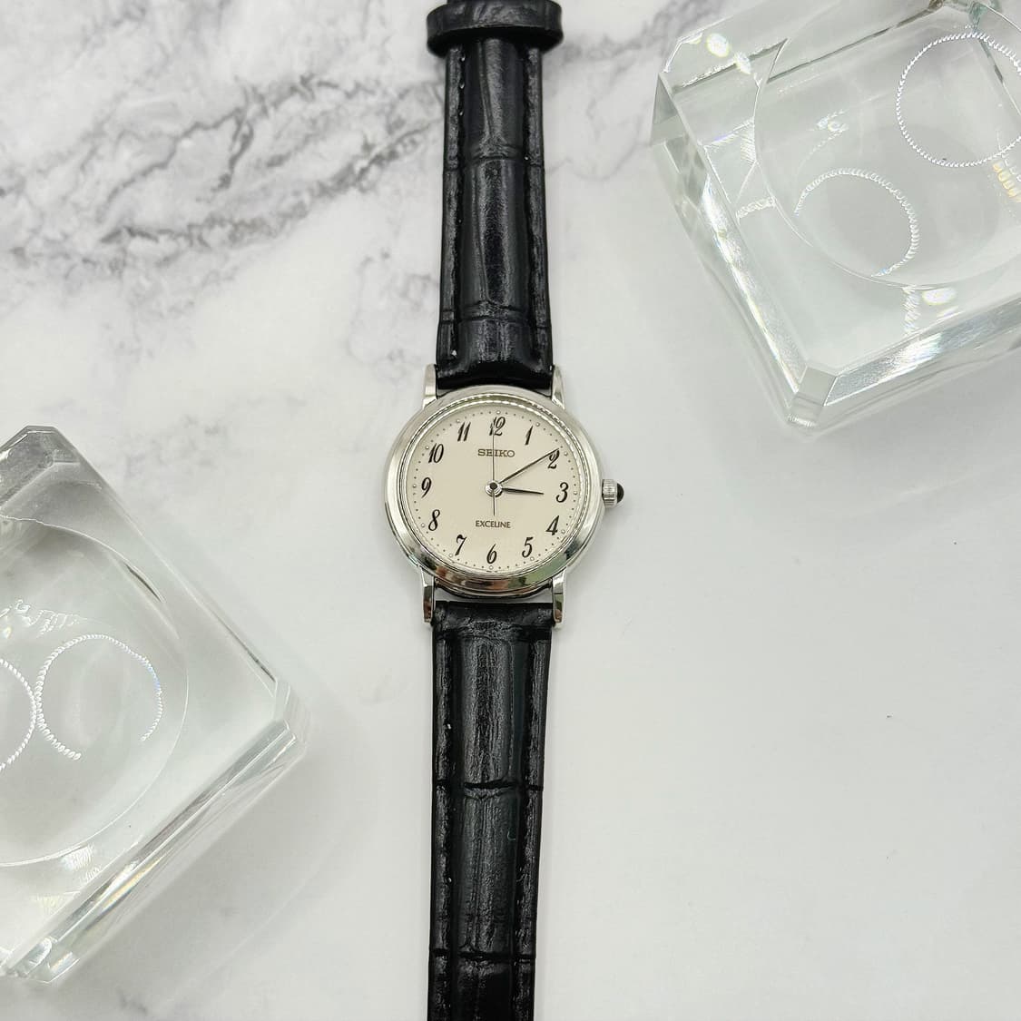 90s00s 빈티지 세이코 아라비아 클래식 실버 워치  상품이미지7