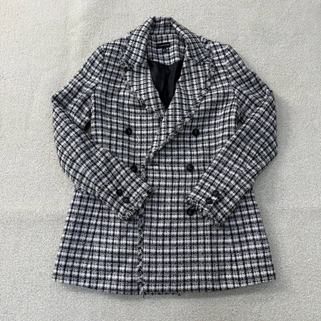 [M] 플라스틱 아일랜드 여성 트위드 자켓 0105T1 상품이미지1