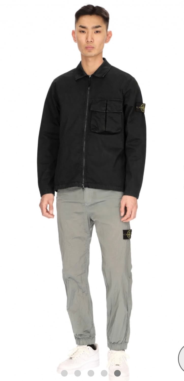 [48] 스톤아일랜드 23ss 나일론 메탈 가먼트다이 팬츠 상품이미지1