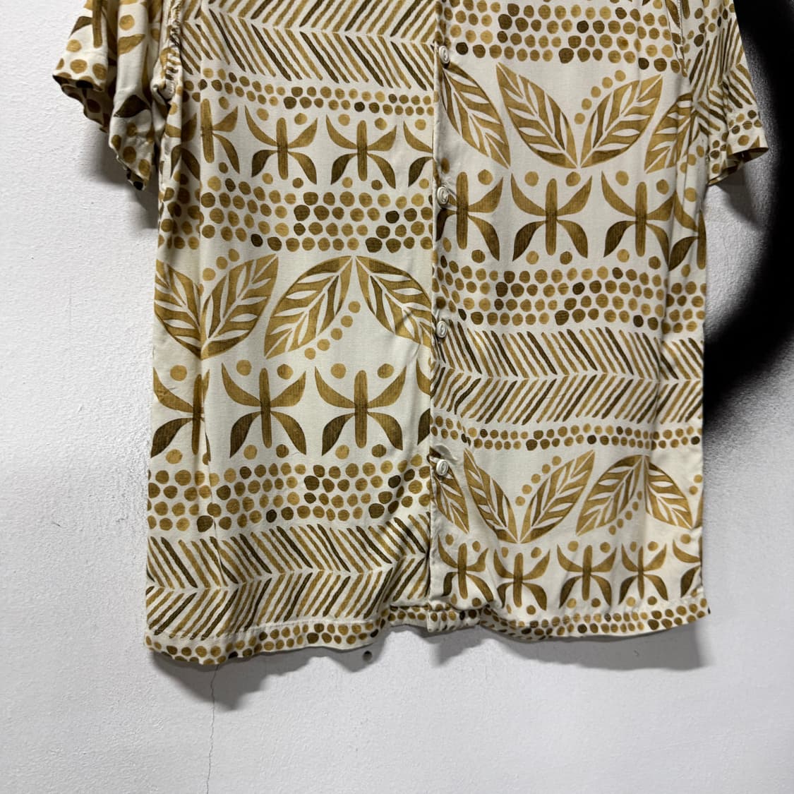 풀앤베어 마오리 트라이벌 풀 패턴 반팔 셔츠 상품이미지2