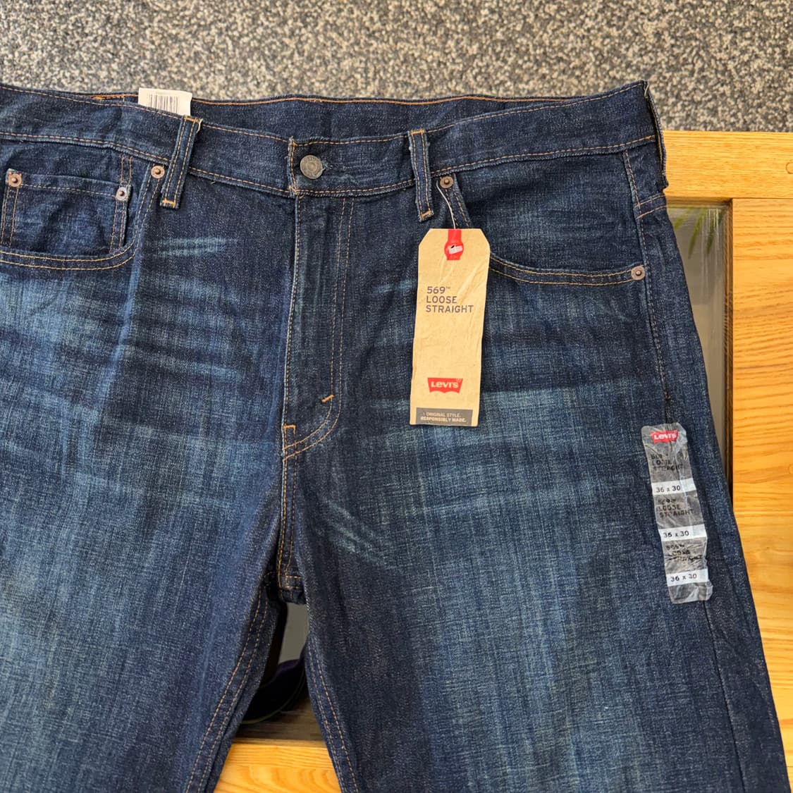 리바이스 569 루즈 스트레이트 진 (38)    상품이미지3