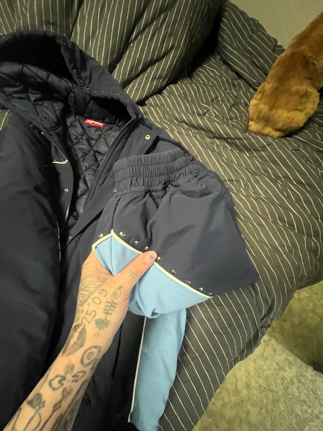 슈프림 스터디드 스타디움 자켓 상품이미지5