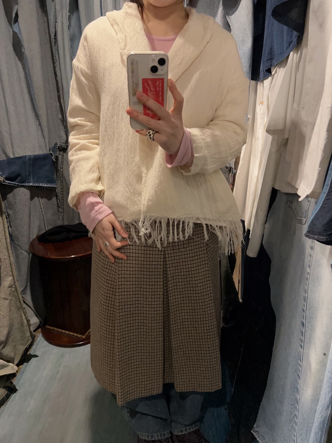 44-66 ) Samansa Mos2 Cape Cardigan 상품이미지3