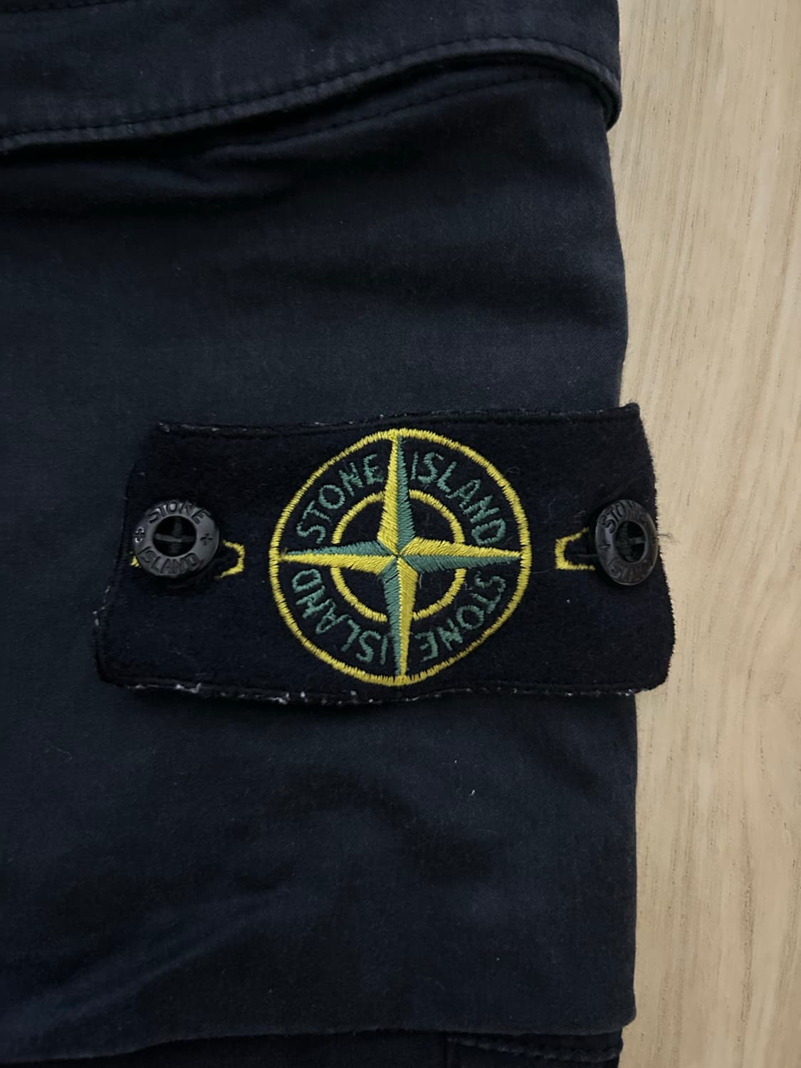 백화점판 스톤아일랜드 카고 조거팬츠 블랙 28-31 상품이미지4