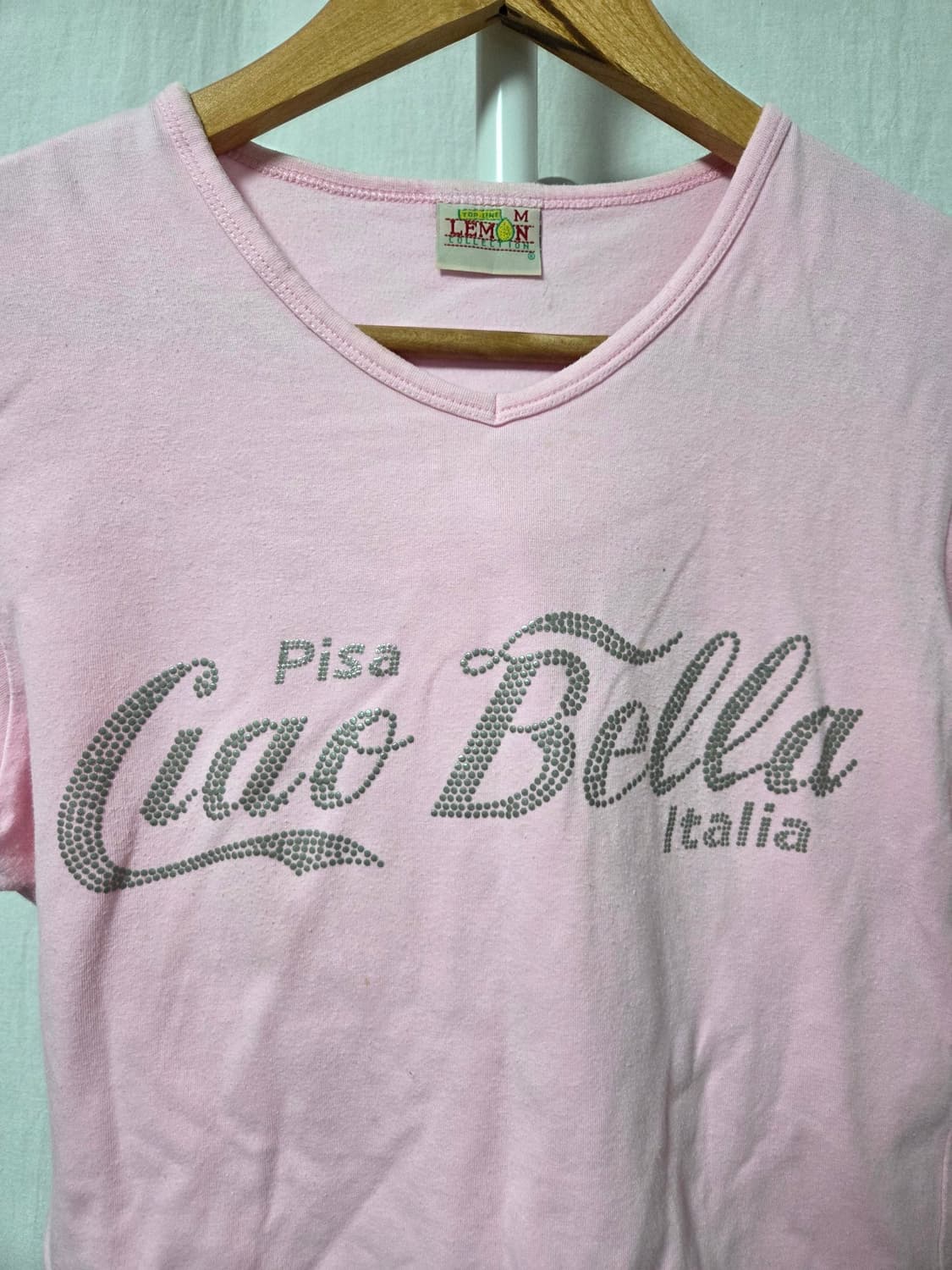 Ciao Bella 실버도트 베이비핑크 티 상품이미지3