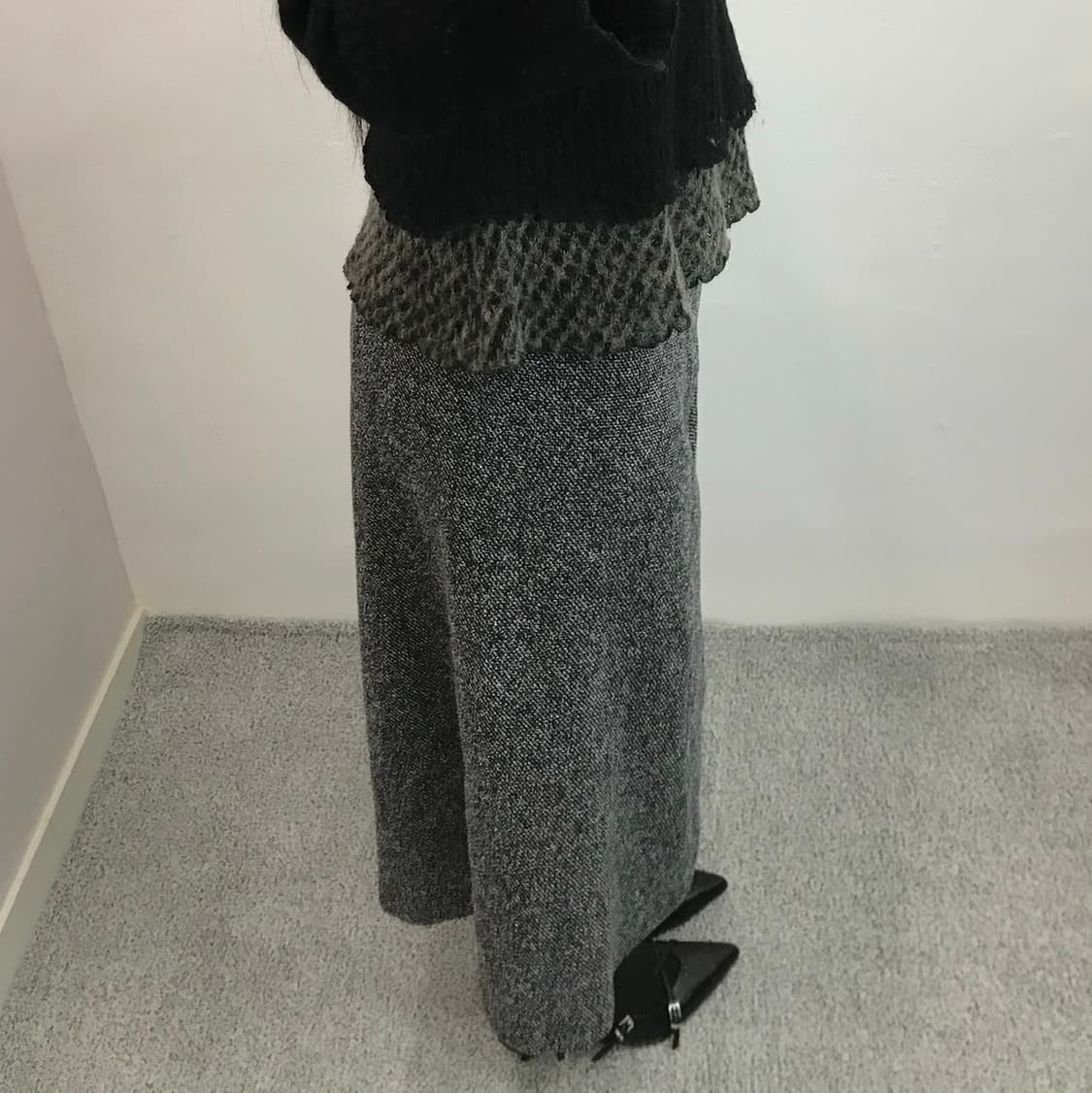 보카시 미디스커트 상품이미지3