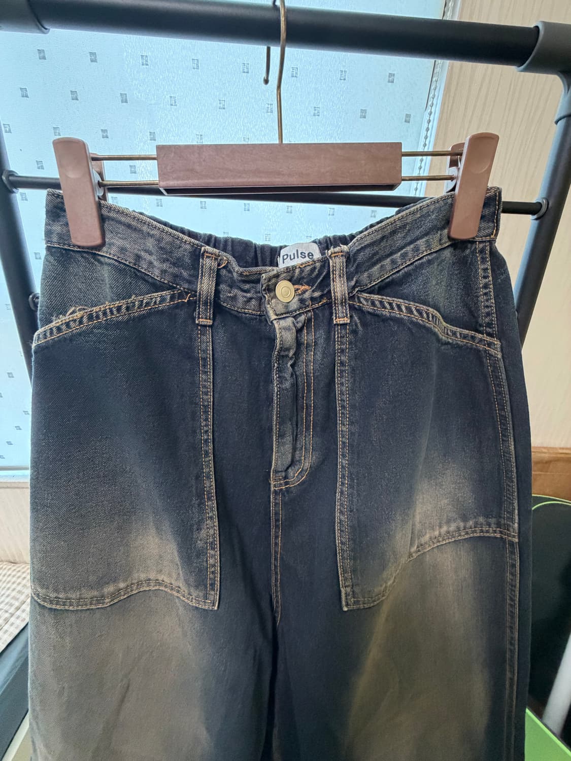 피그먼트 워싱데님 팬츠 상품이미지2