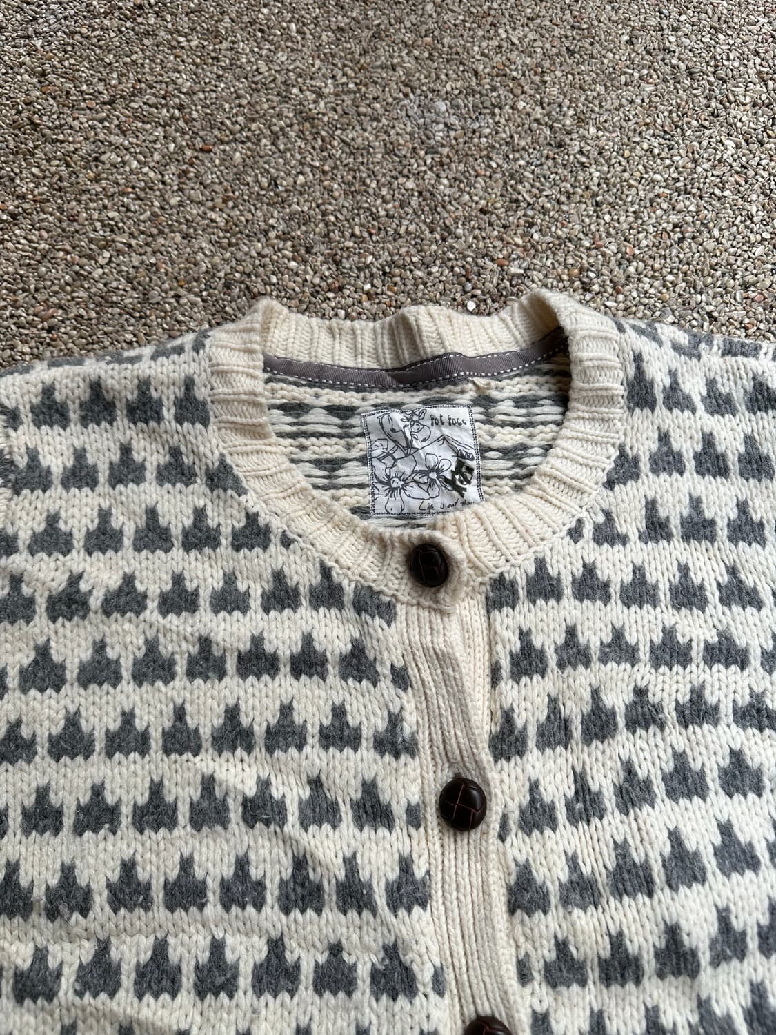 white/grey point WM KNIT CD 상품이미지3