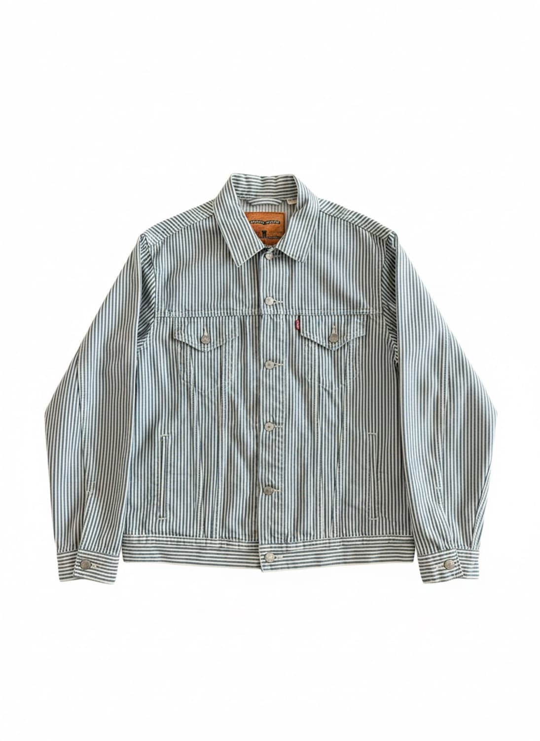 [L] 리바이스 히코리 스트라이프 빅E 트러커 상품이미지1