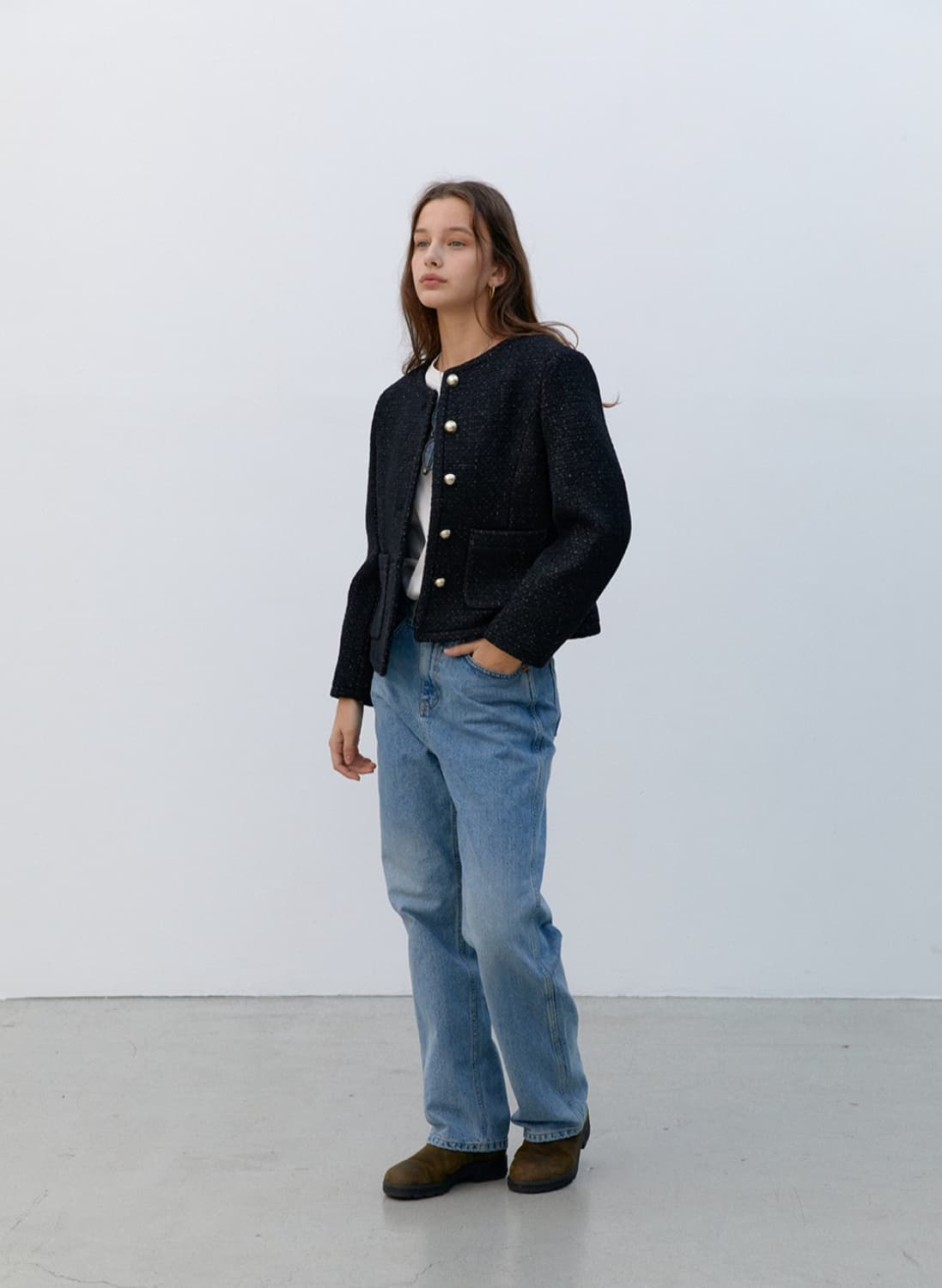 새상품) 모데스트무드 모리츠 트위드 2 상품이미지1