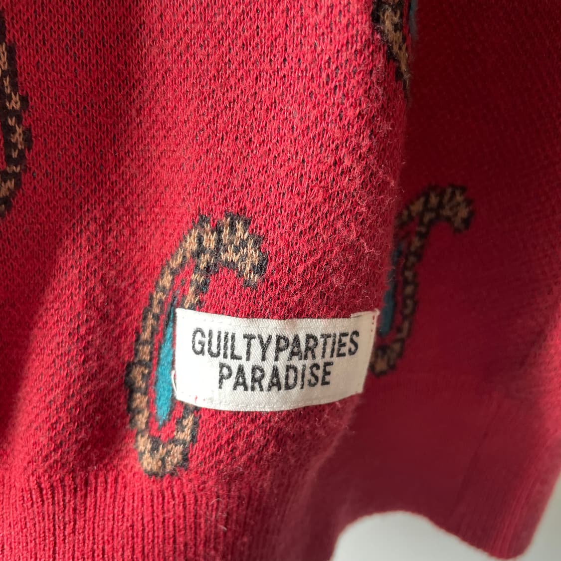 와코마리아 페이즐리 PK 티셔츠 상품이미지5