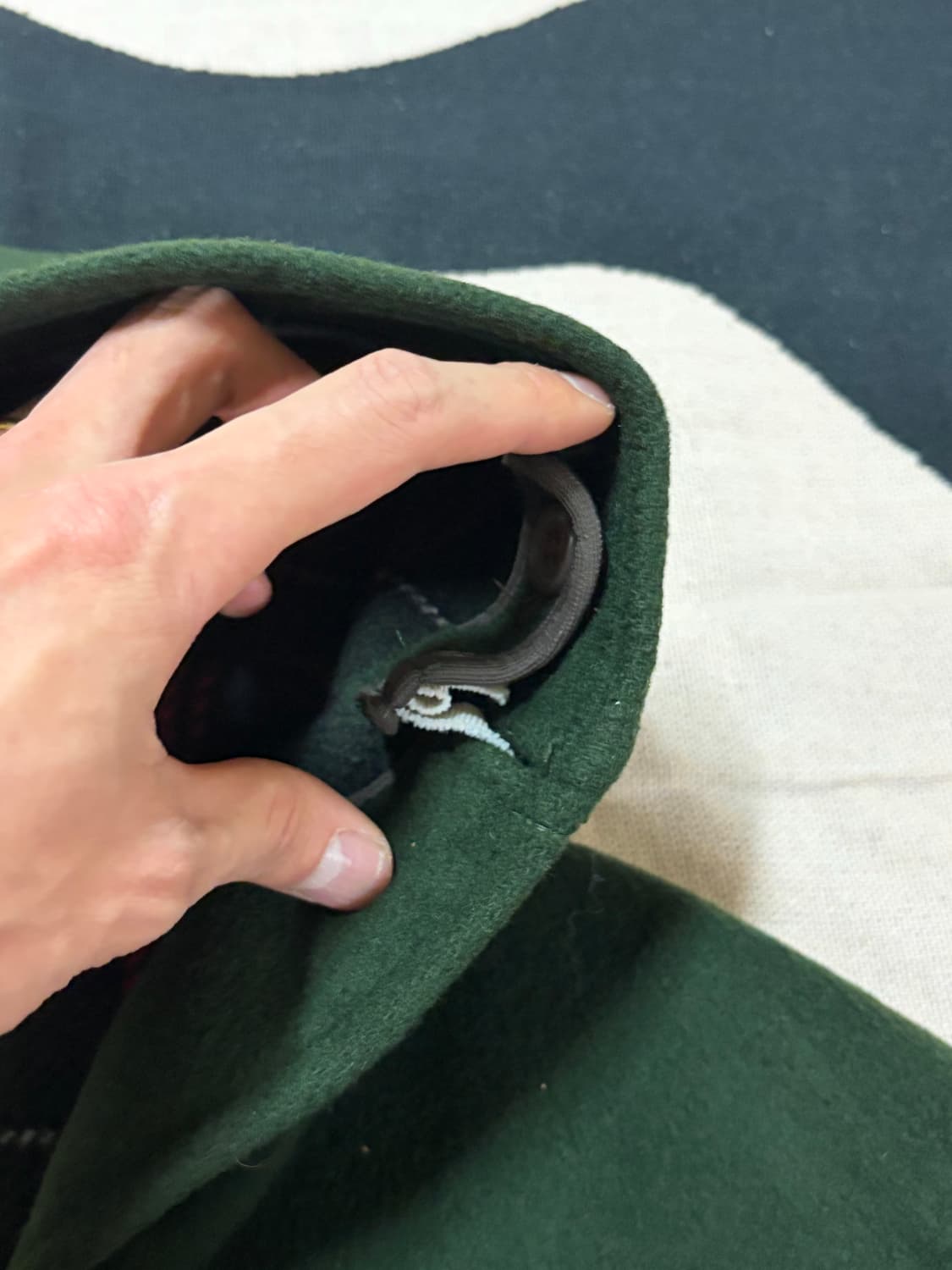 빈티지 글로버올(Gloverall)  더플코트 그린 44사이즈 상품이미지3