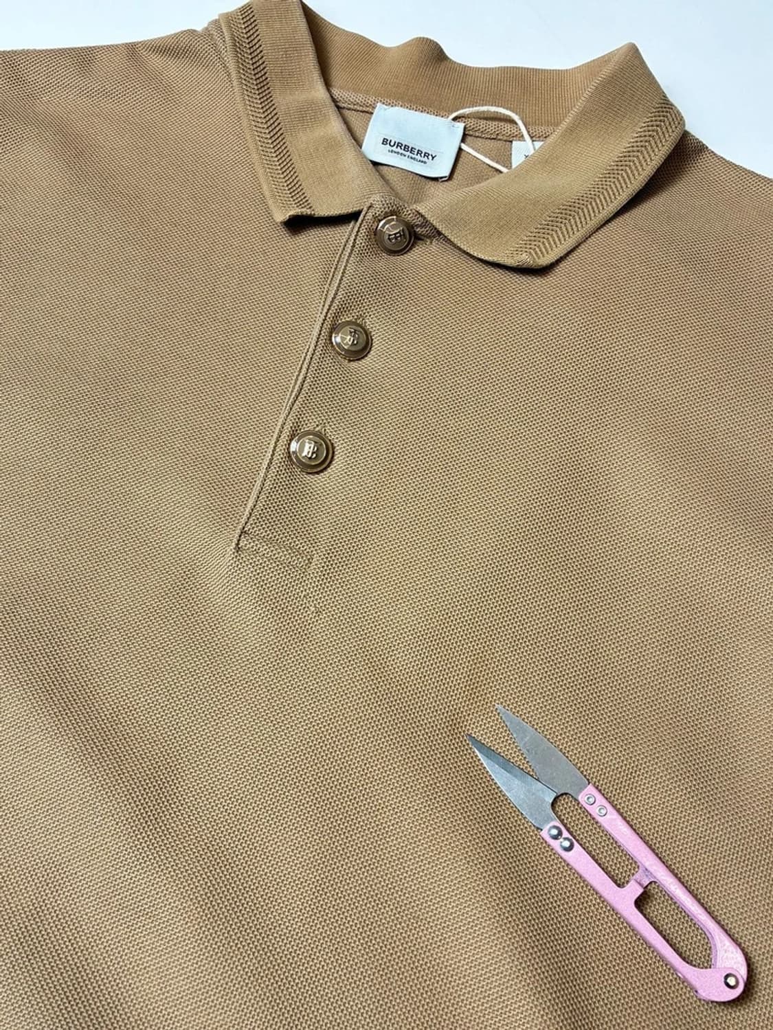 버버리 런던 코튼 반팔 카라 티셔츠 PN8566 상품이미지3