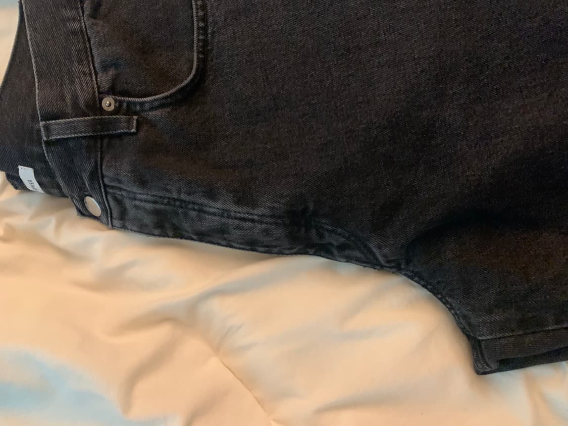 선플라워 와이드트위스트데님 32/32 상품이미지3