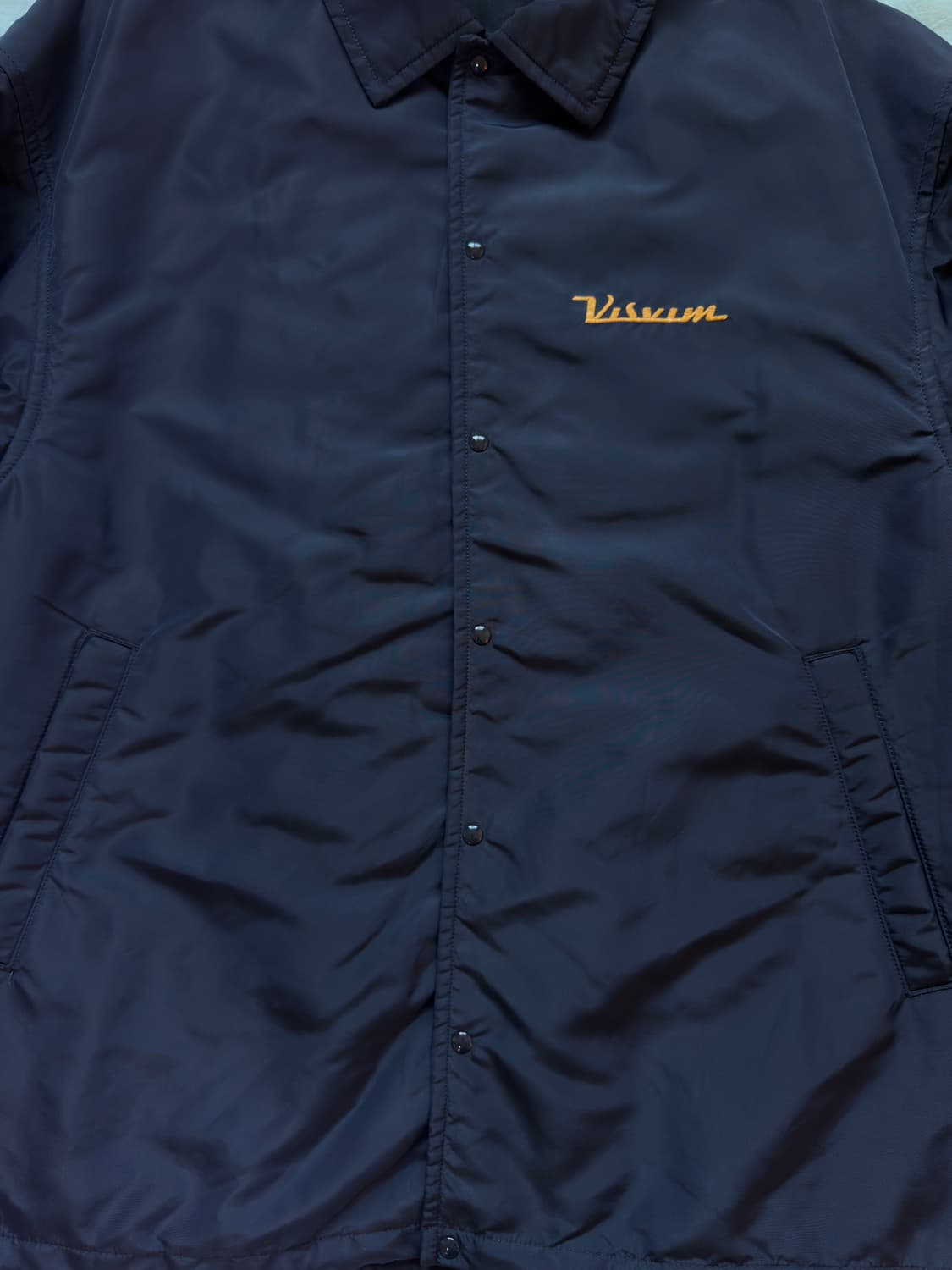 비즈빔 25AW 모터스 클럽 한정 코치자켓 네이비 상품이미지2