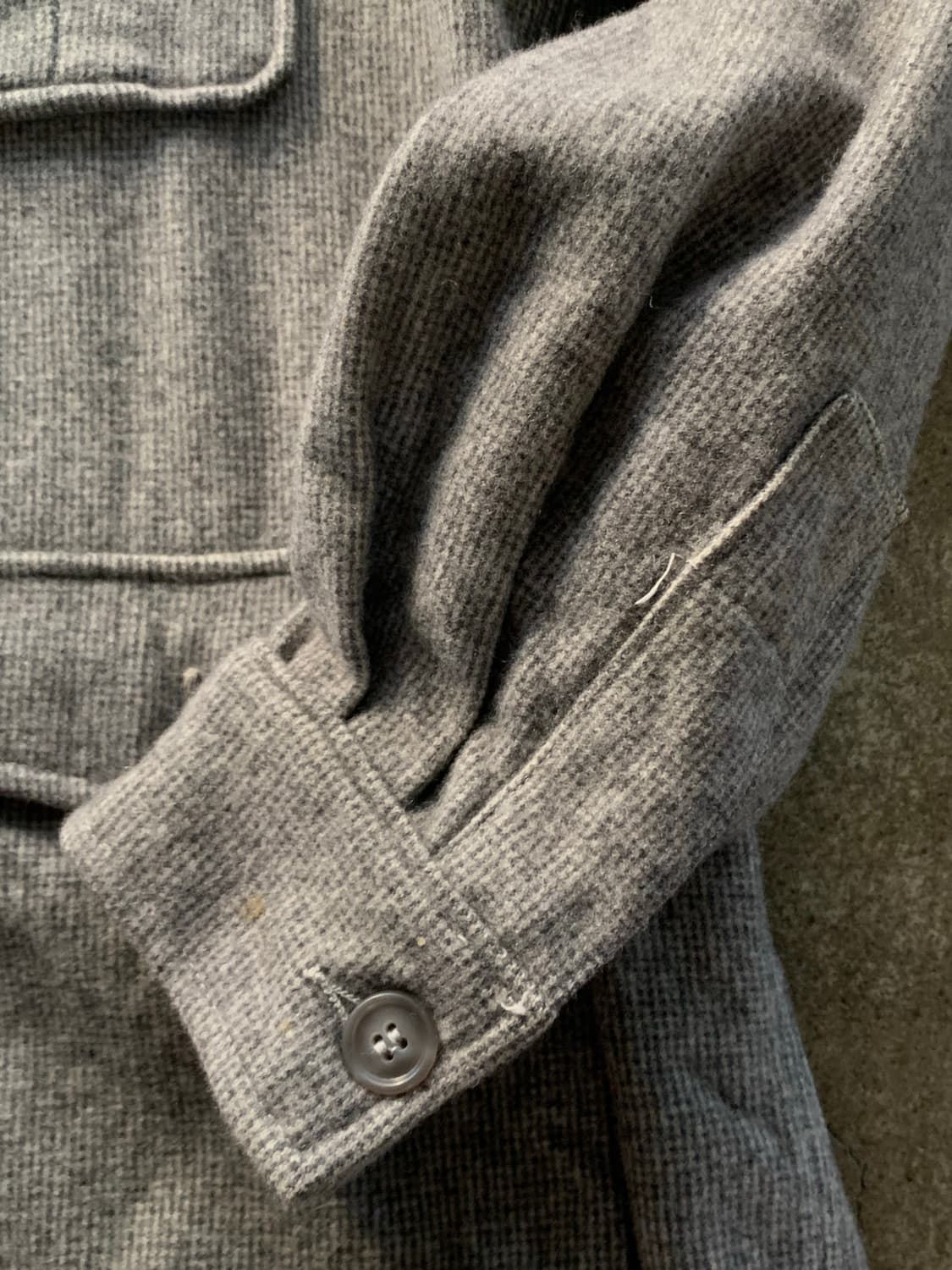 50s 엘엘빈 울 아웃팅 셔츠 상품이미지6