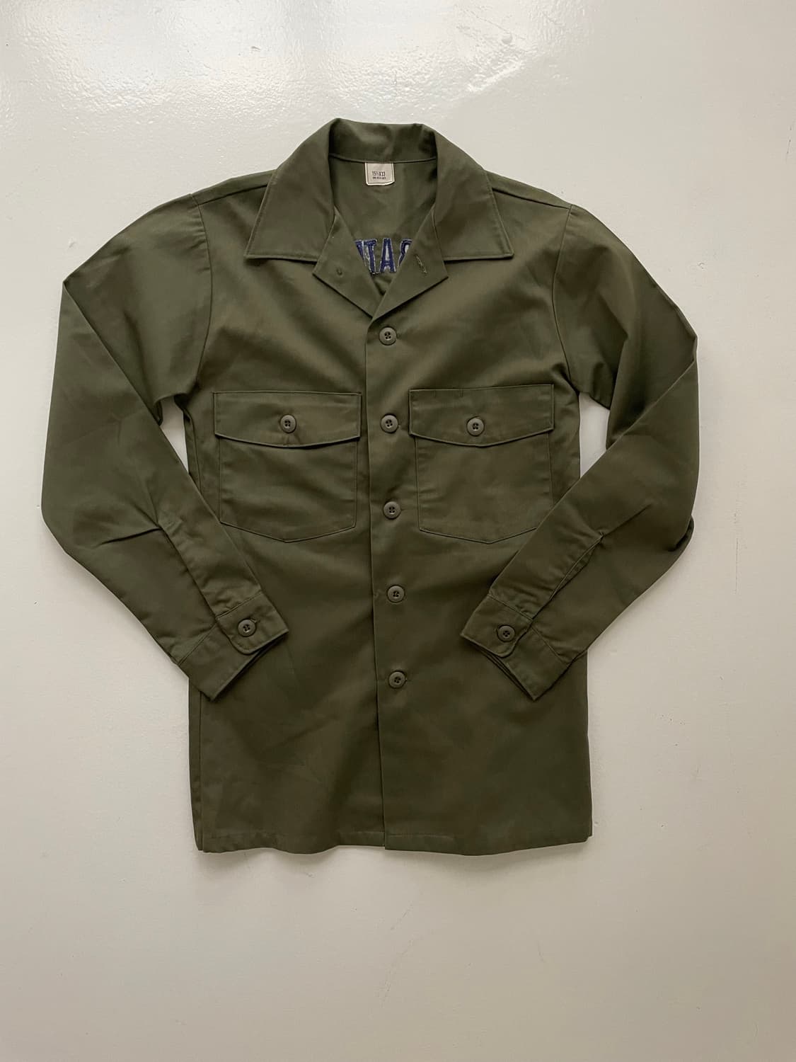80‘s U.S Army OG-507 Shirt 상품이미지5