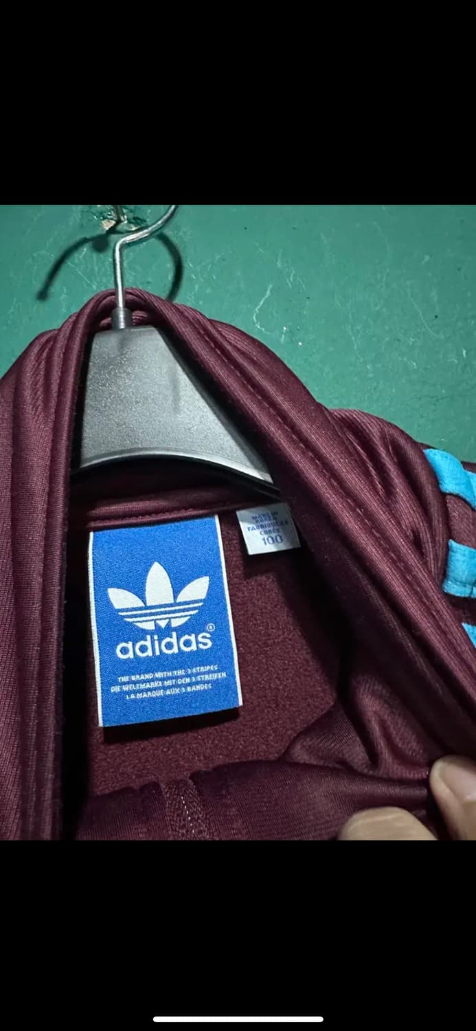 아디다스 구파이어버드 버건디 마룬 져지 상품이미지2
