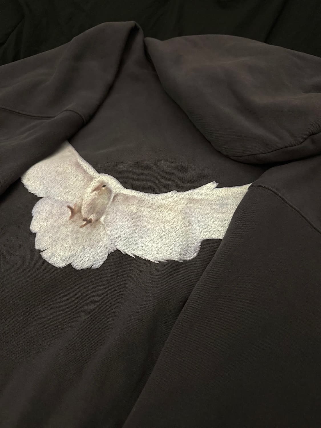 이지 갭 바이 발렌시아가 도브 후드 다크 그레이 상품이미지2