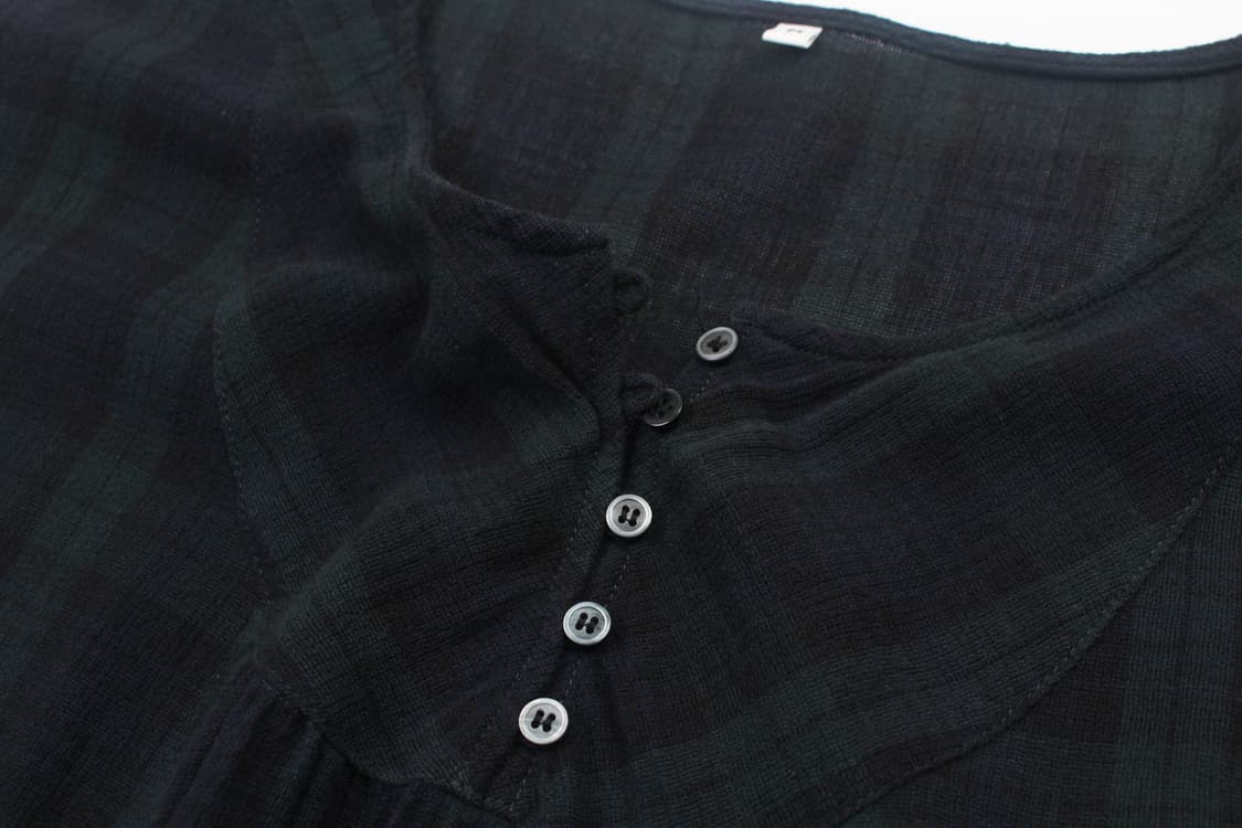 UNKNOWN Black Watch Sleeveless Blouse (J 상품이미지4