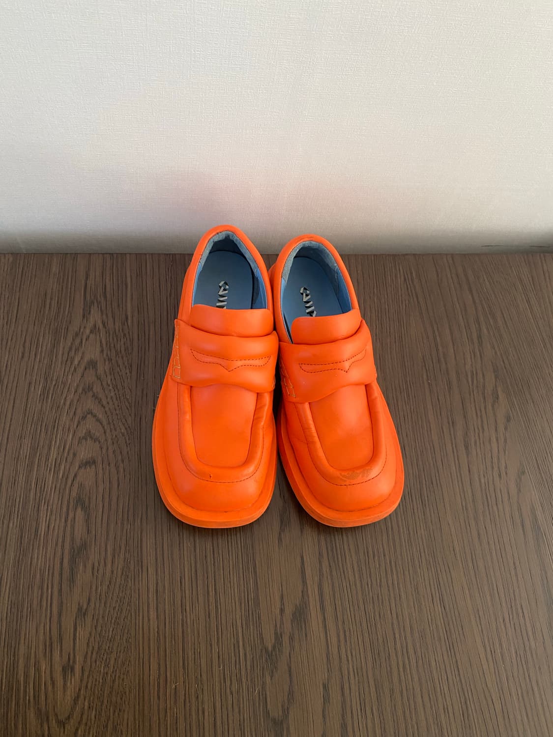 Camper 주황 오렌지 로퍼  MIL 1978 상품이미지5