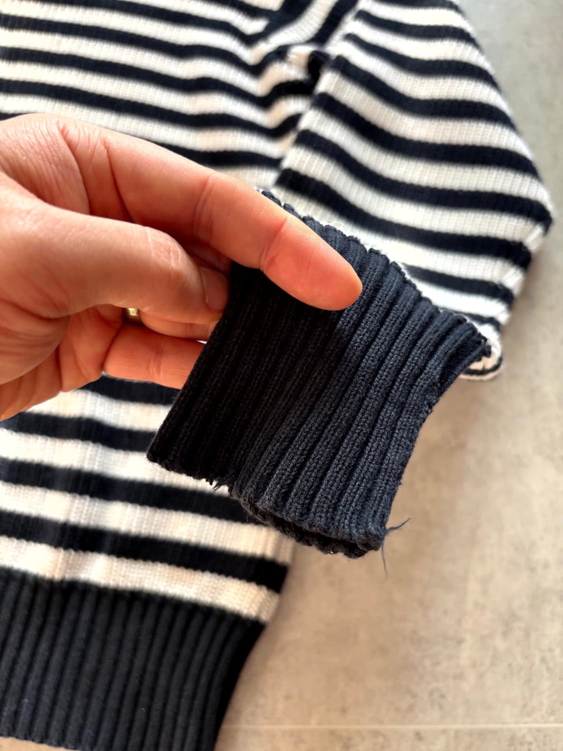 90's 폴로 스포츠 1/4 Zip-Up 풀오버 니트 L 상품이미지4