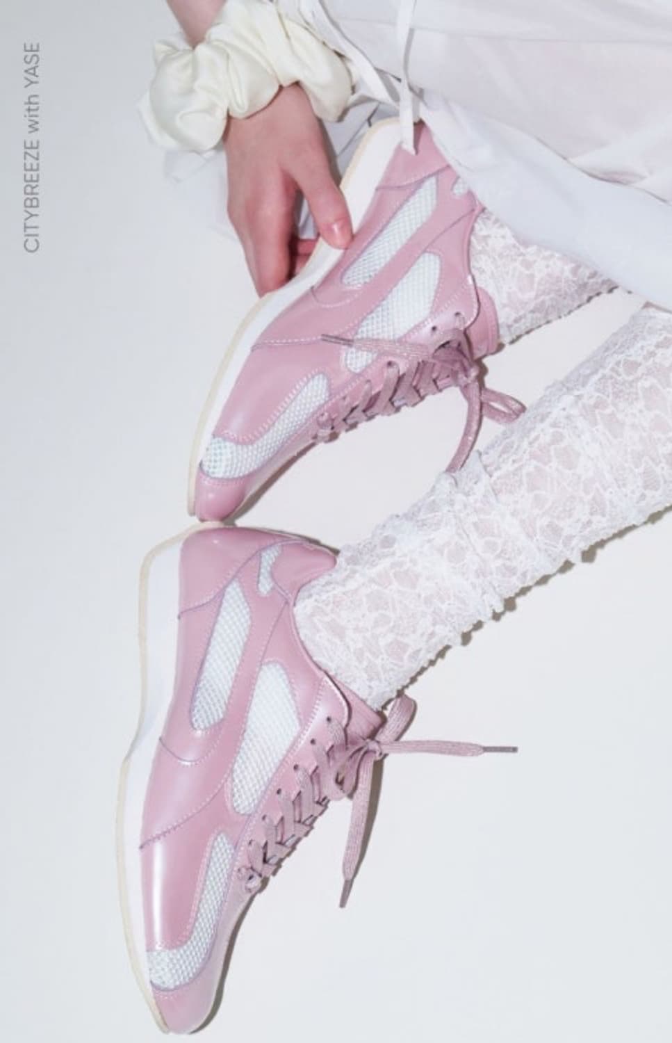 시티브리즈x야세 스니커즈 핑크 판매 240 상품이미지1