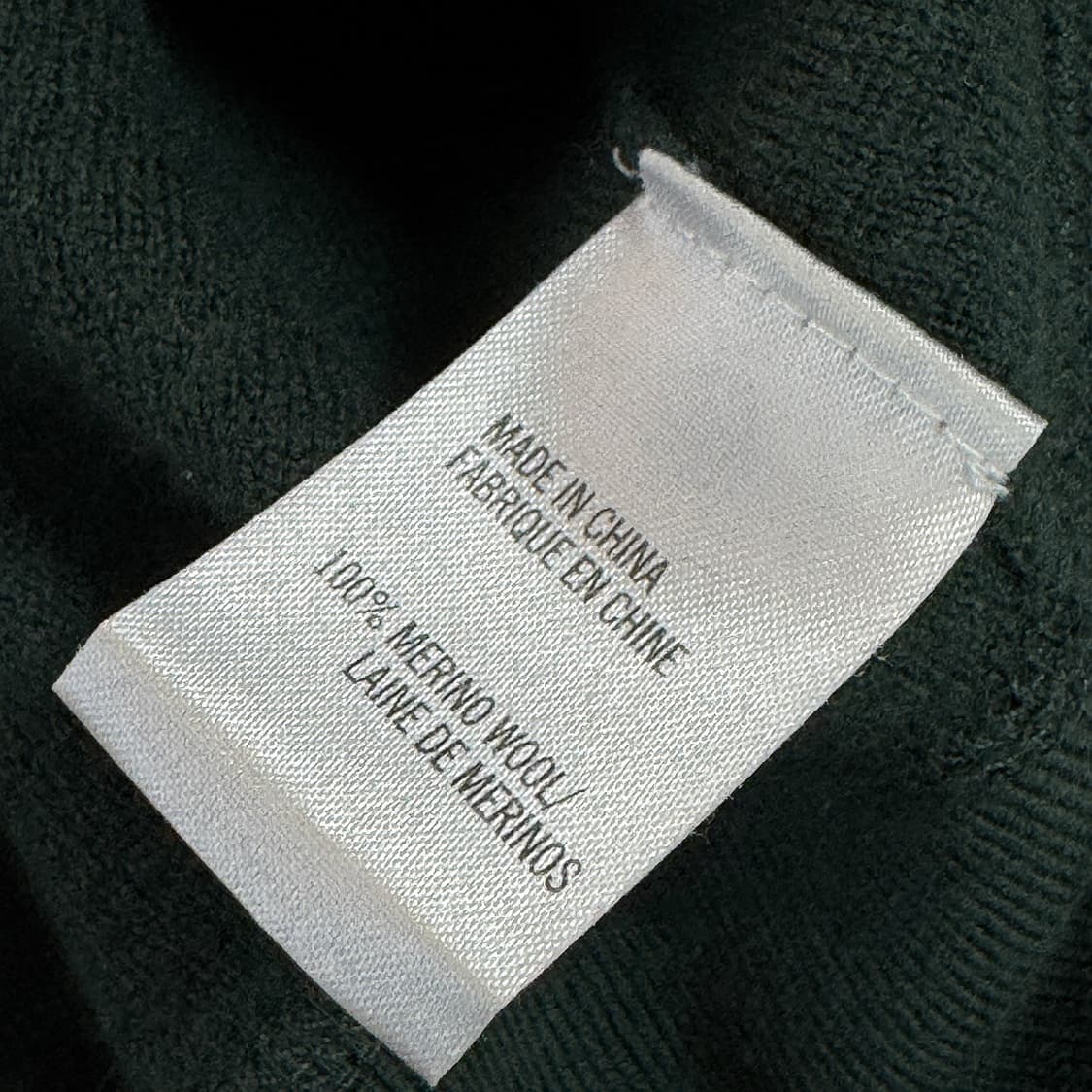 띠어리 메리노 울100 모크넥 니트 탑 상품이미지3