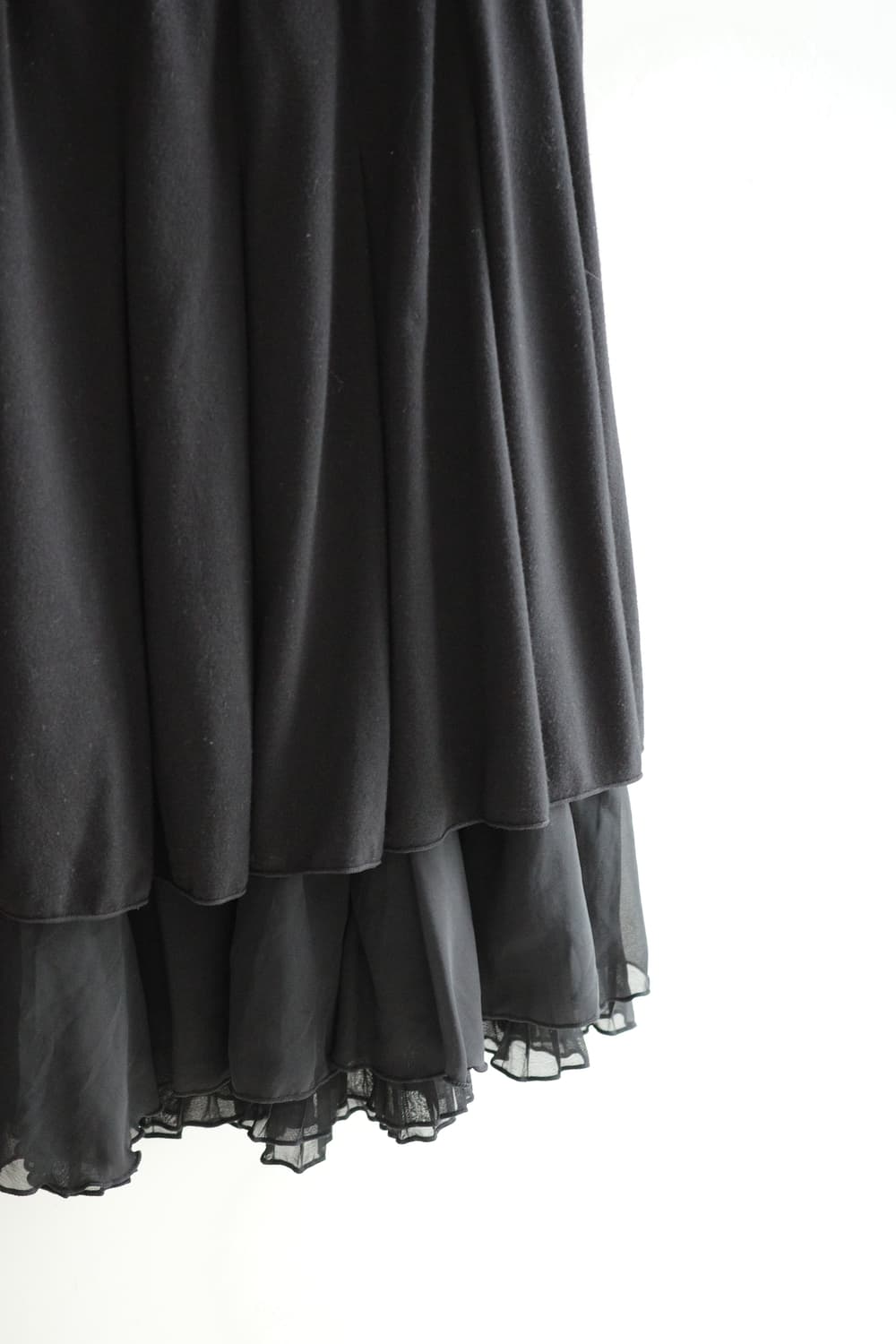 Cutie Blonde black layered skirt 상품이미지3