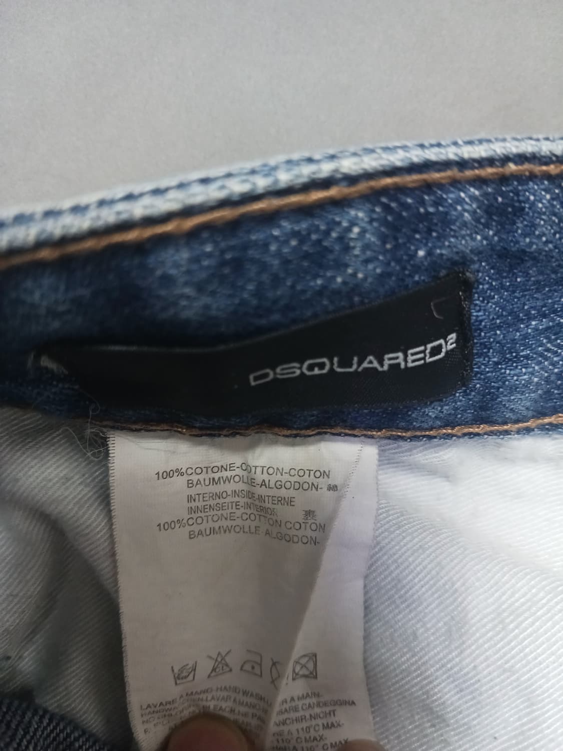 [34] 디스퀘어드2 손수건 크롭진 청바지 상품이미지10